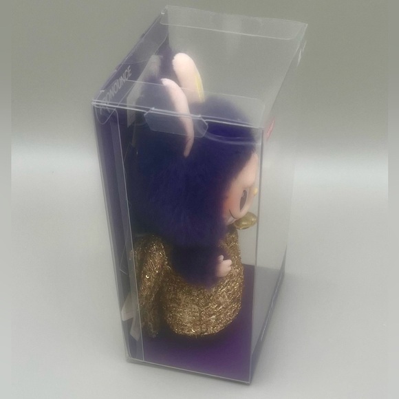 PopMart Authentic LABUBU × PRONOUNCE WINGS OF FORTUNE Vinyl Plush Hanging Card - Picture 5 of 12